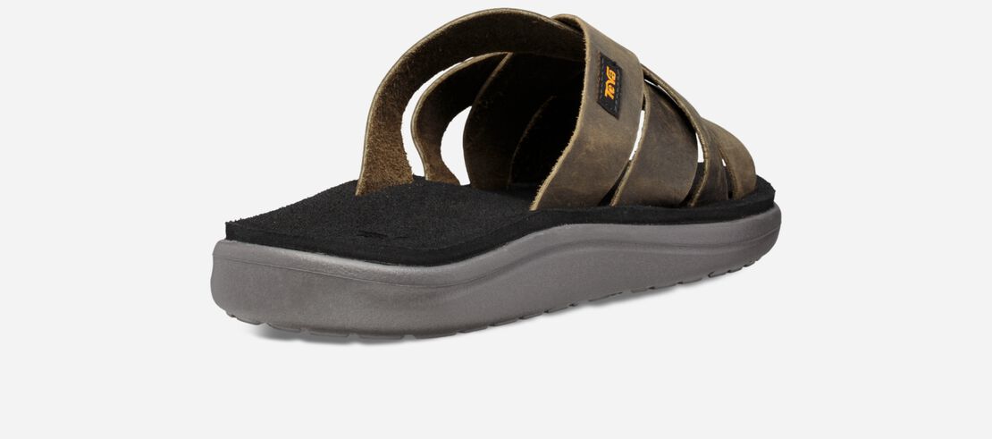 Voya Slide Leather Sandal | Teva®